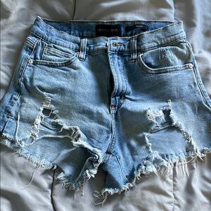 Kendall & Kylie Blue Jean Shorts
